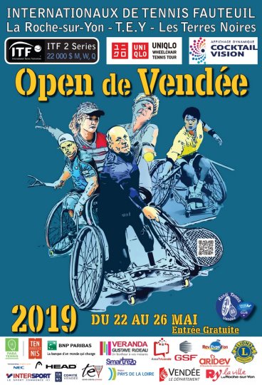 Open de Vendée Tennis Fauteuil 2019